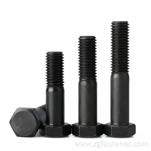 Black oxide Hex Bolt DIN